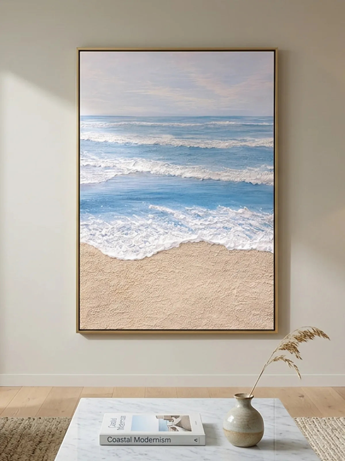vertical canvas art