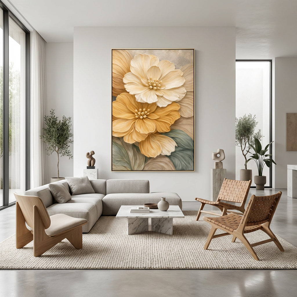 How to Choose the Perfect Oil Painting for Your Living Room