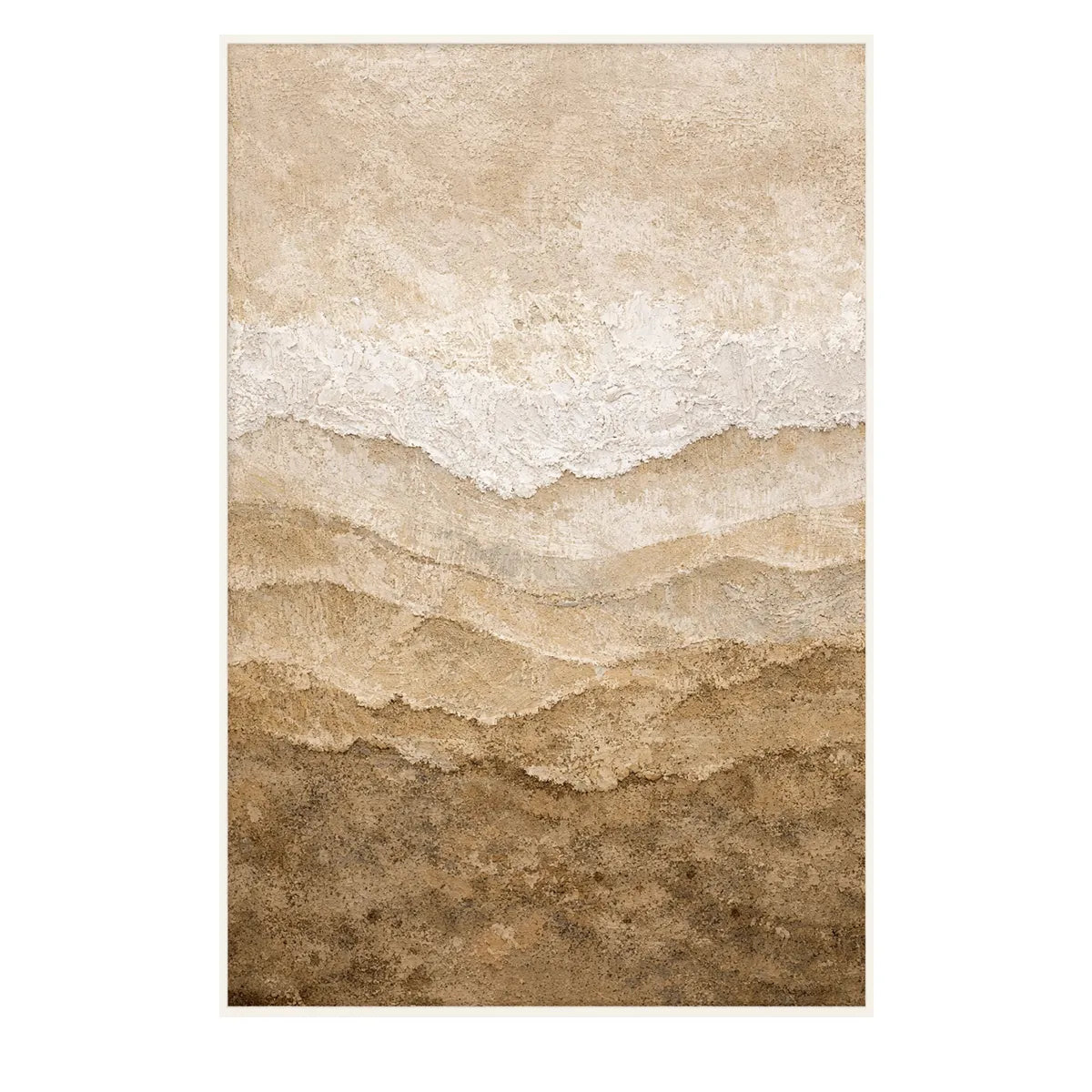 Beige Sandstone Abstract Painting AA#0201