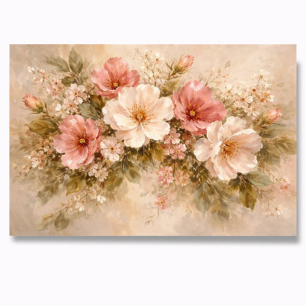 Blush Floral Bouquet Painting AA#0214