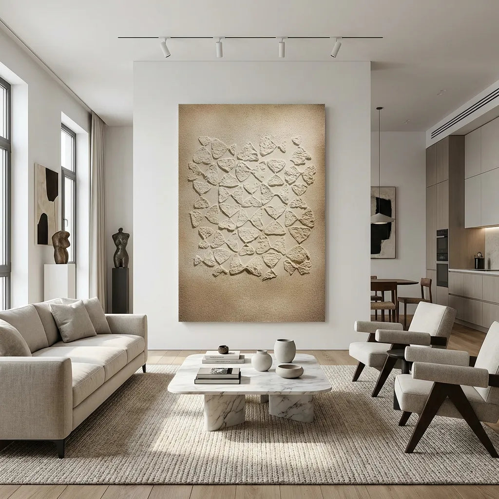 Butterfly Relief Texture Canvas PM#3648