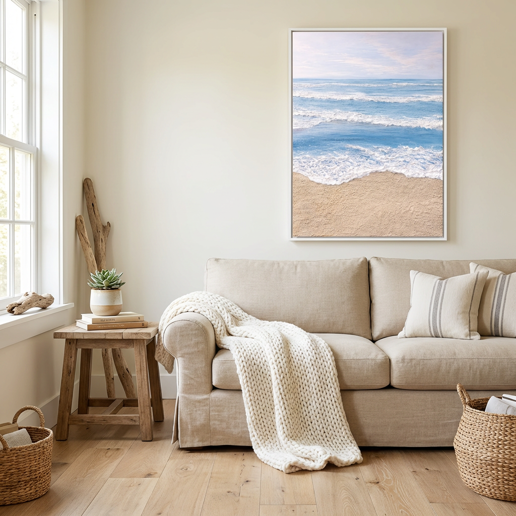 Coastal Seascape Painting AA#0287