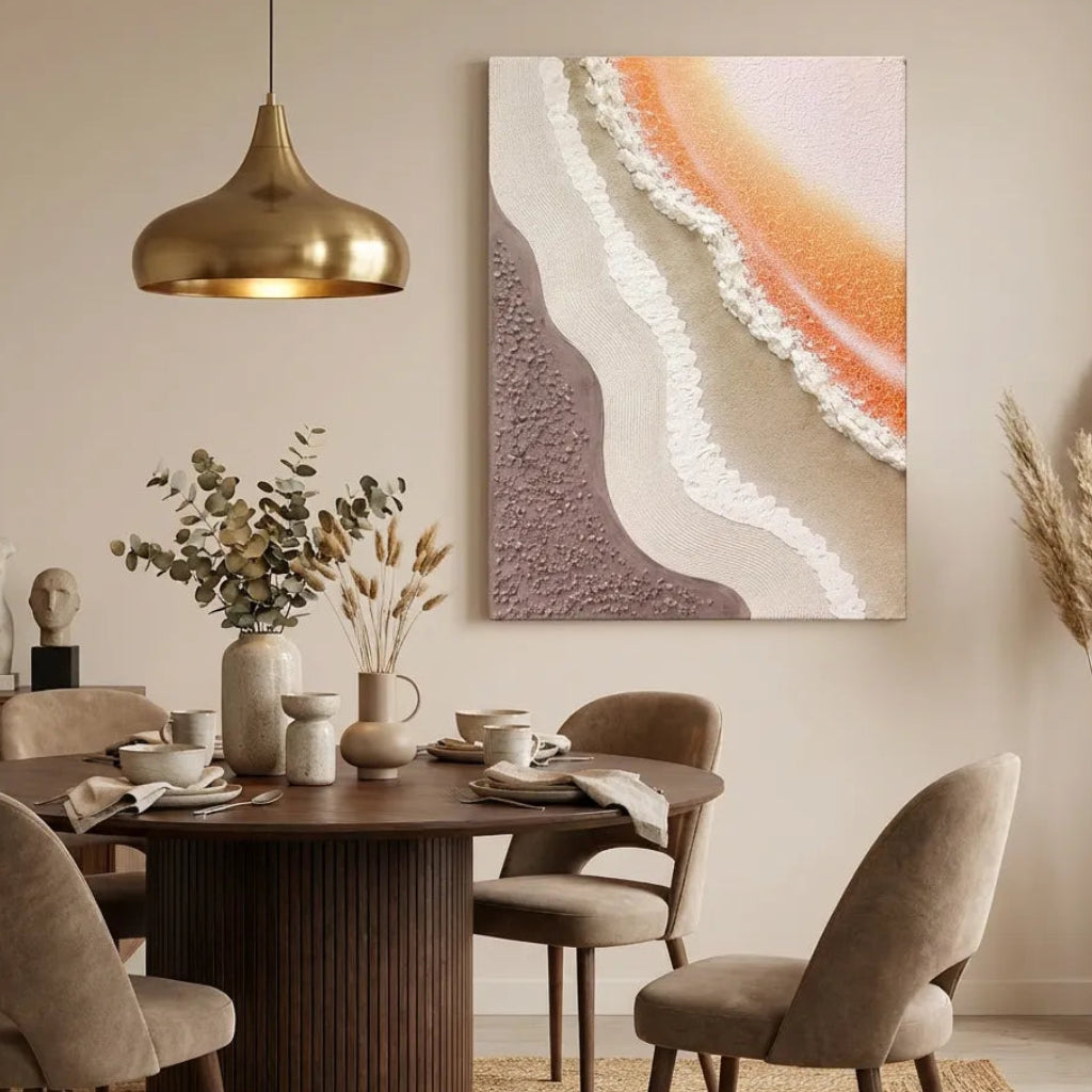 Coastal Texture Abstract Painting AA#0274