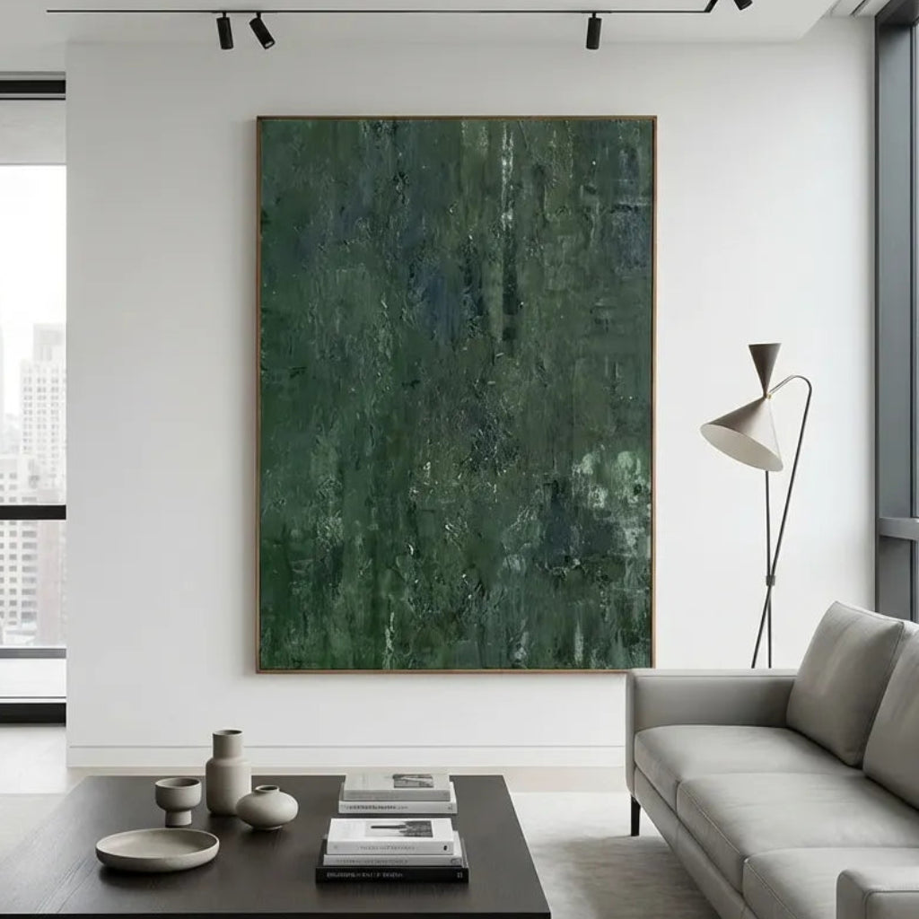 Deep Forest Texture Abstract Painting AP#0652
