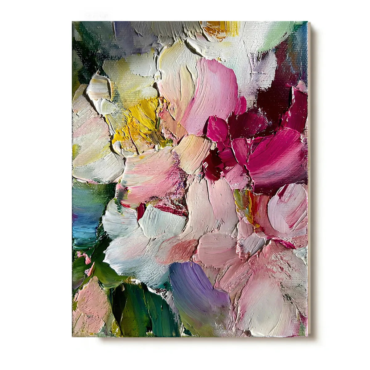 Impasto Floral Abstract Painting AA#0221