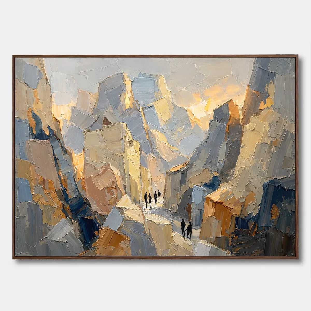 Light Abstract Landscape Painting AP#0636