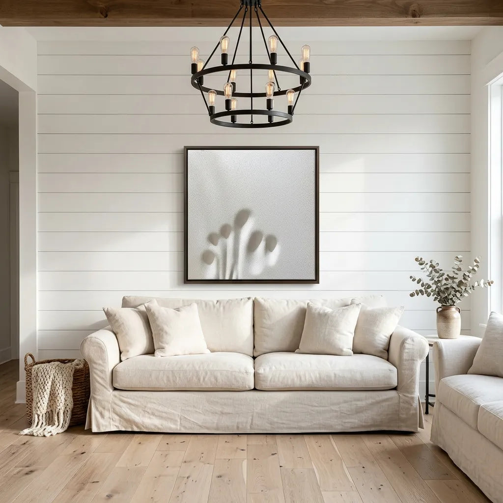 Minimalist 3D Relief Canvas Wall Art YY#1501