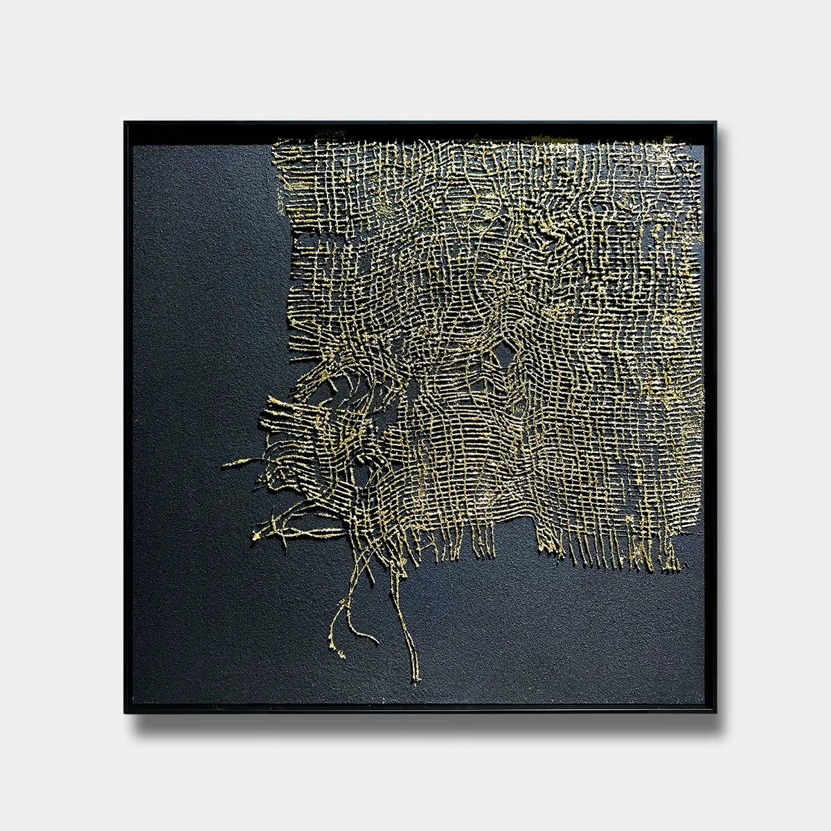 Modern Gold Woven Relief Print YY#1522