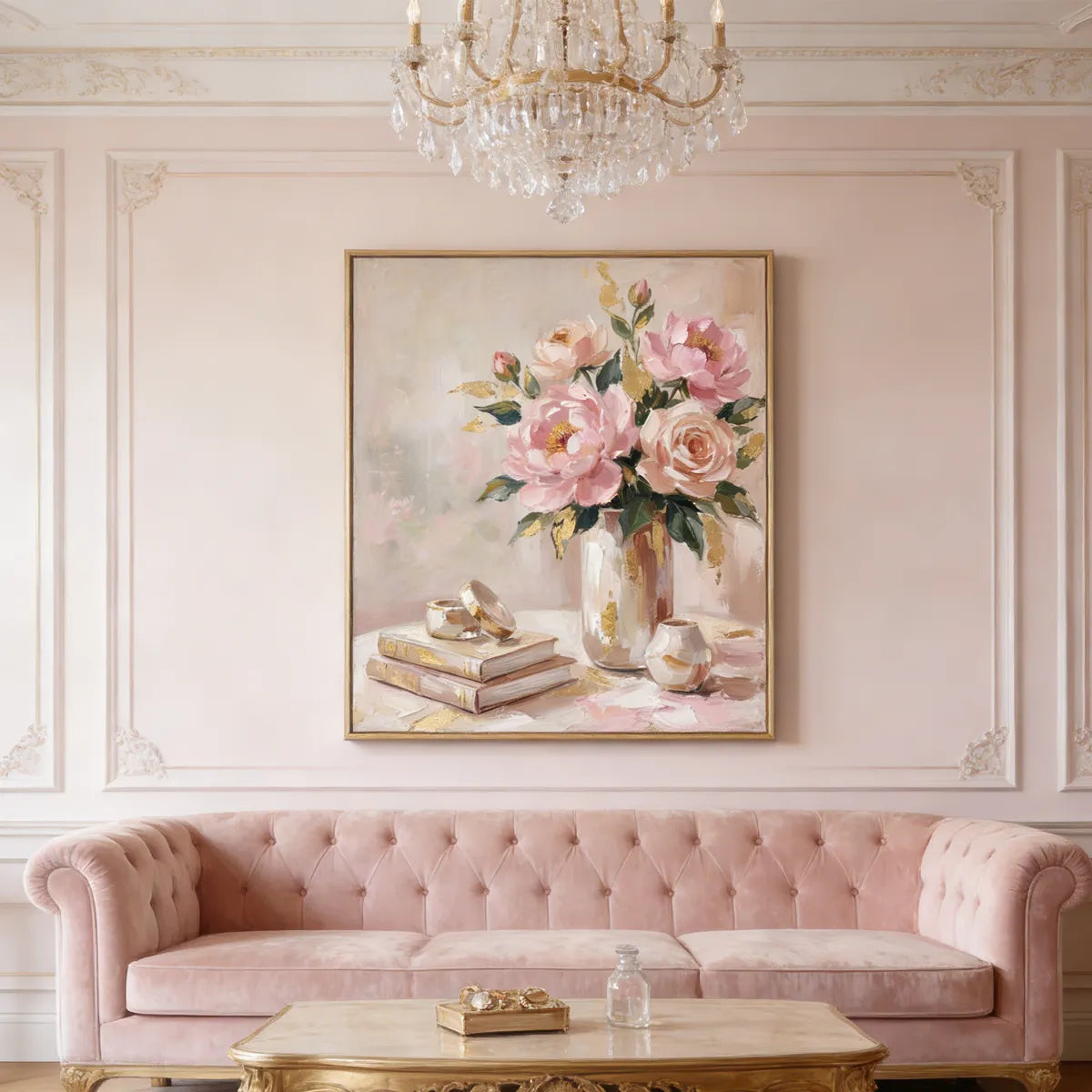 Rose Still Life Painting AA#0228