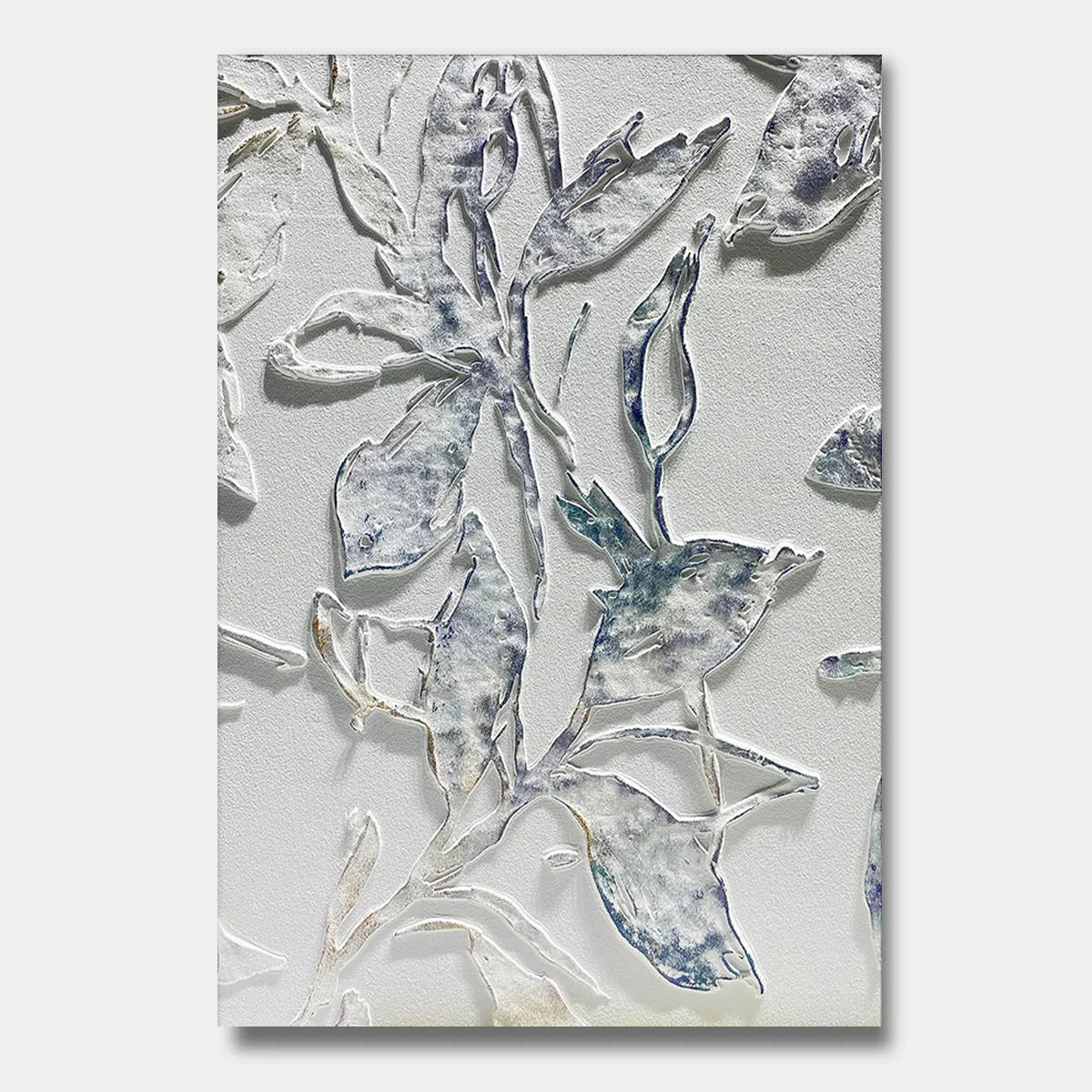 Sculpted Botanical Abstract Canvas PM#3672