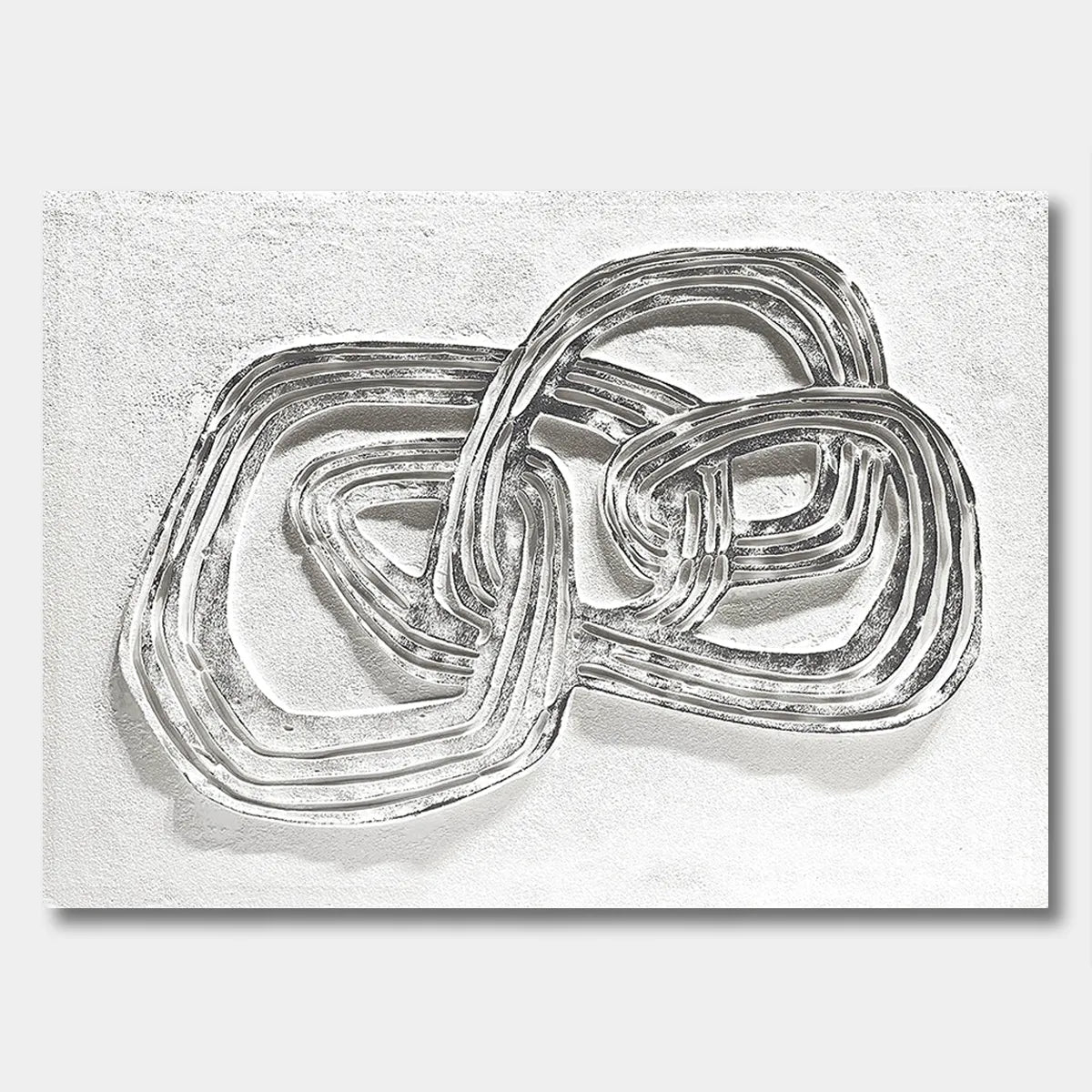 Sculpted Loop Abstract Relief PM#3636