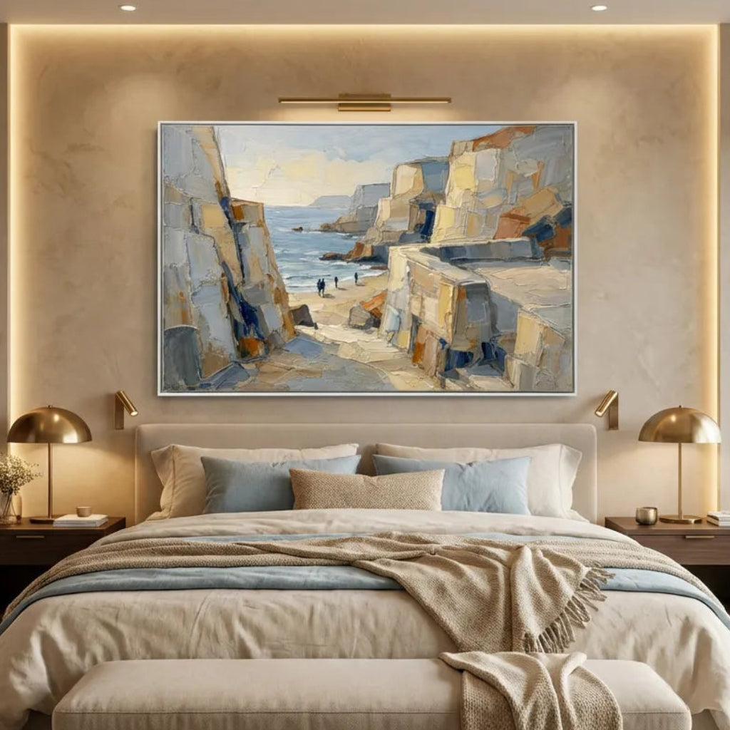 Seaside Passage-Coastal Landscape Painting AP#0637