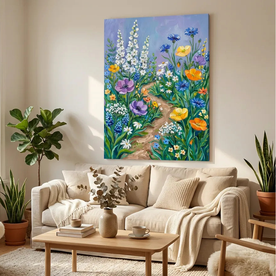 Wildflower Path Painting AA#0255
