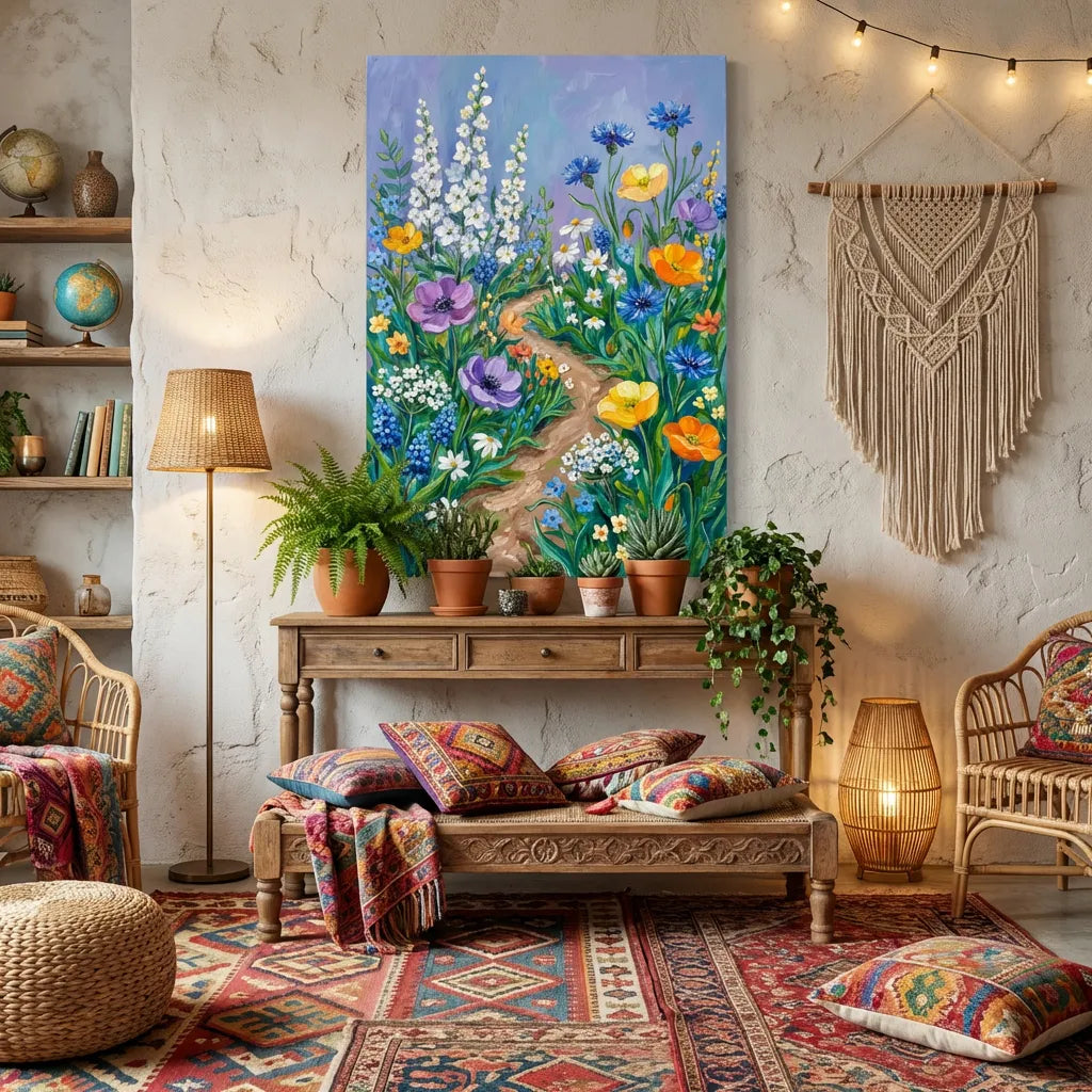 Wildflower Path Painting AA#0255