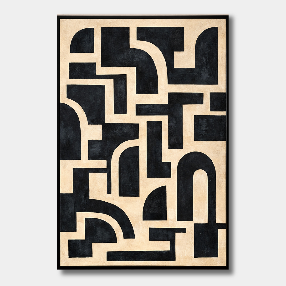Arch Geometry Abstract Painting AP#0627