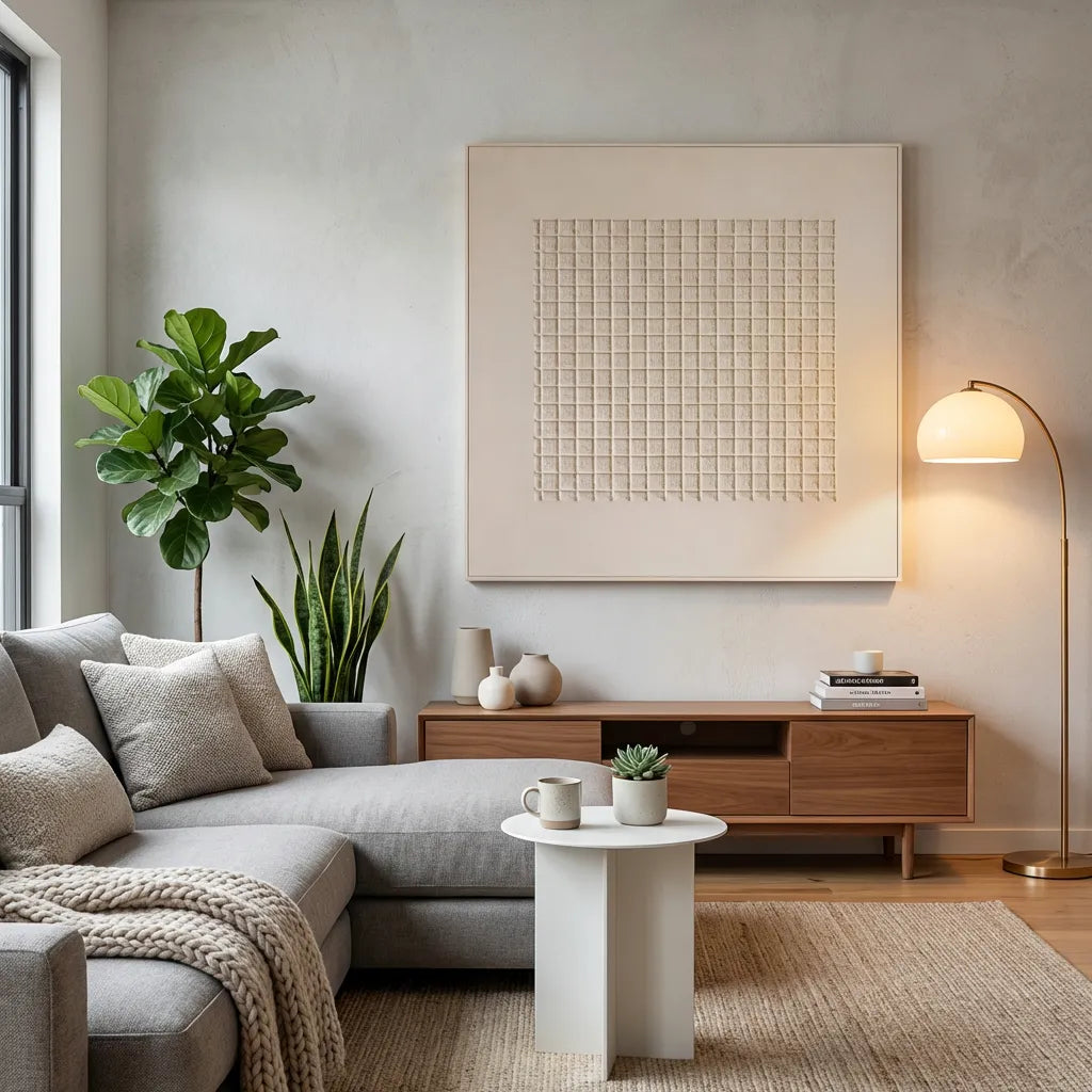 Wabi Sabi Hand-Painted Wall Art: Is It Suitable for Minimalist Homes?