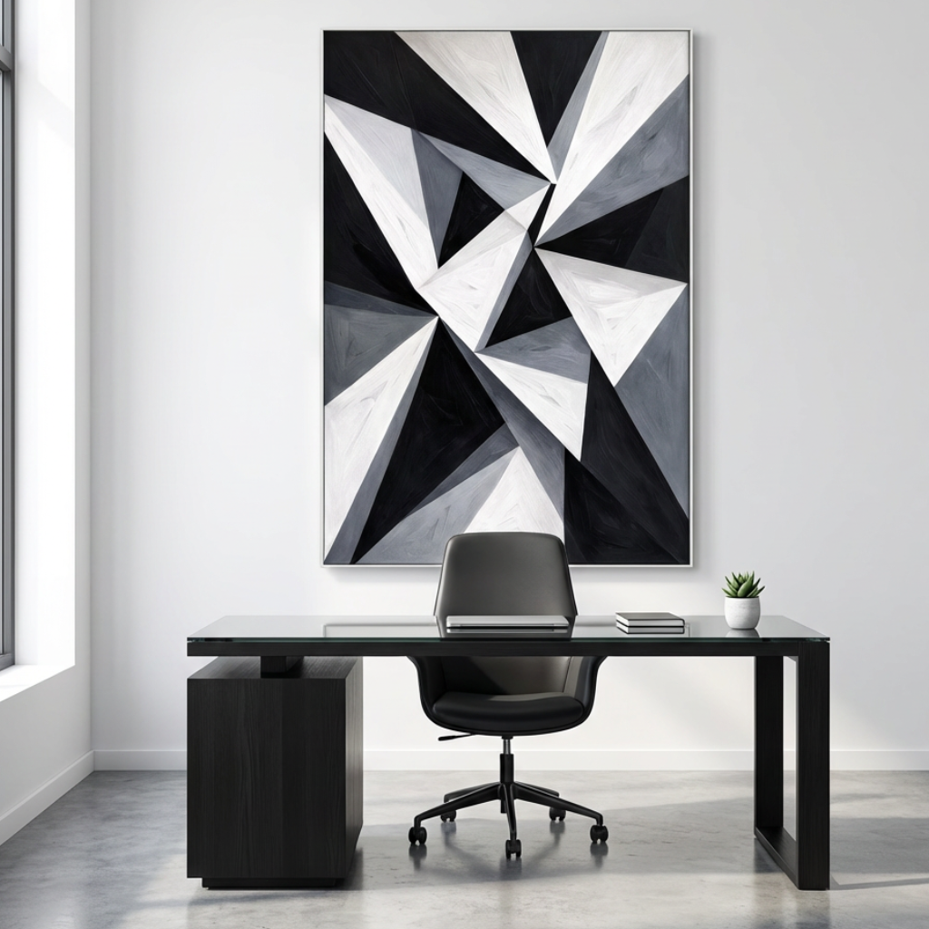 Geometric Abstract Painting AP#0604