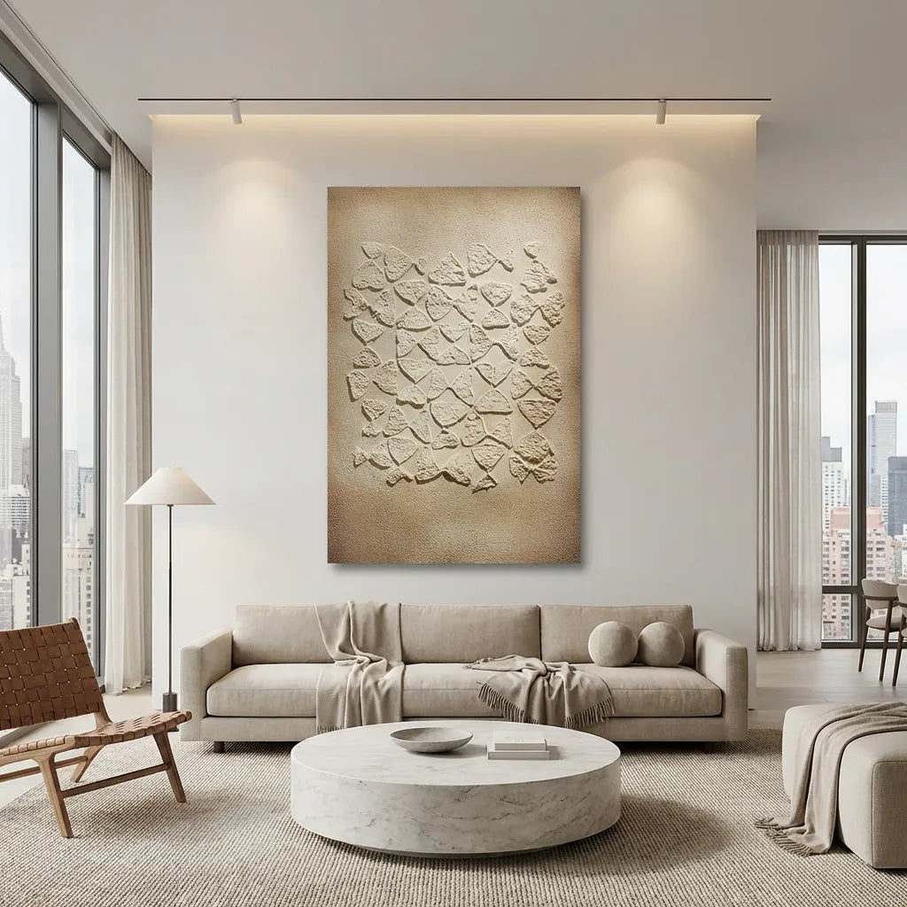 Butterfly Relief Texture Canvas PM#3648