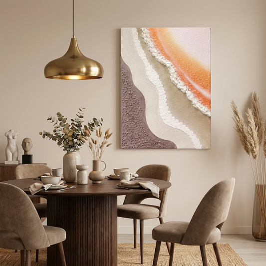 Coastal Texture Abstract Painting AA#0274