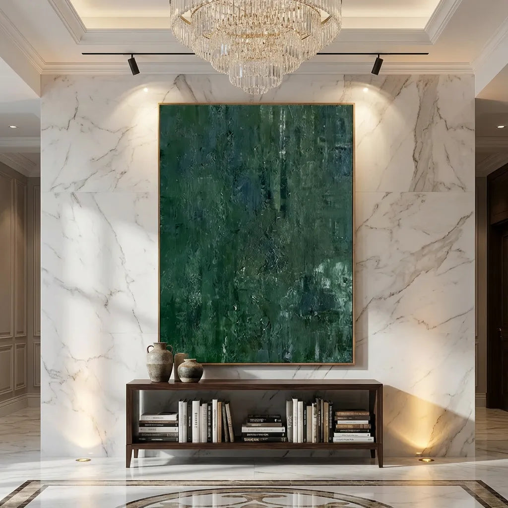 Deep Forest Texture Abstract Painting AP#0652