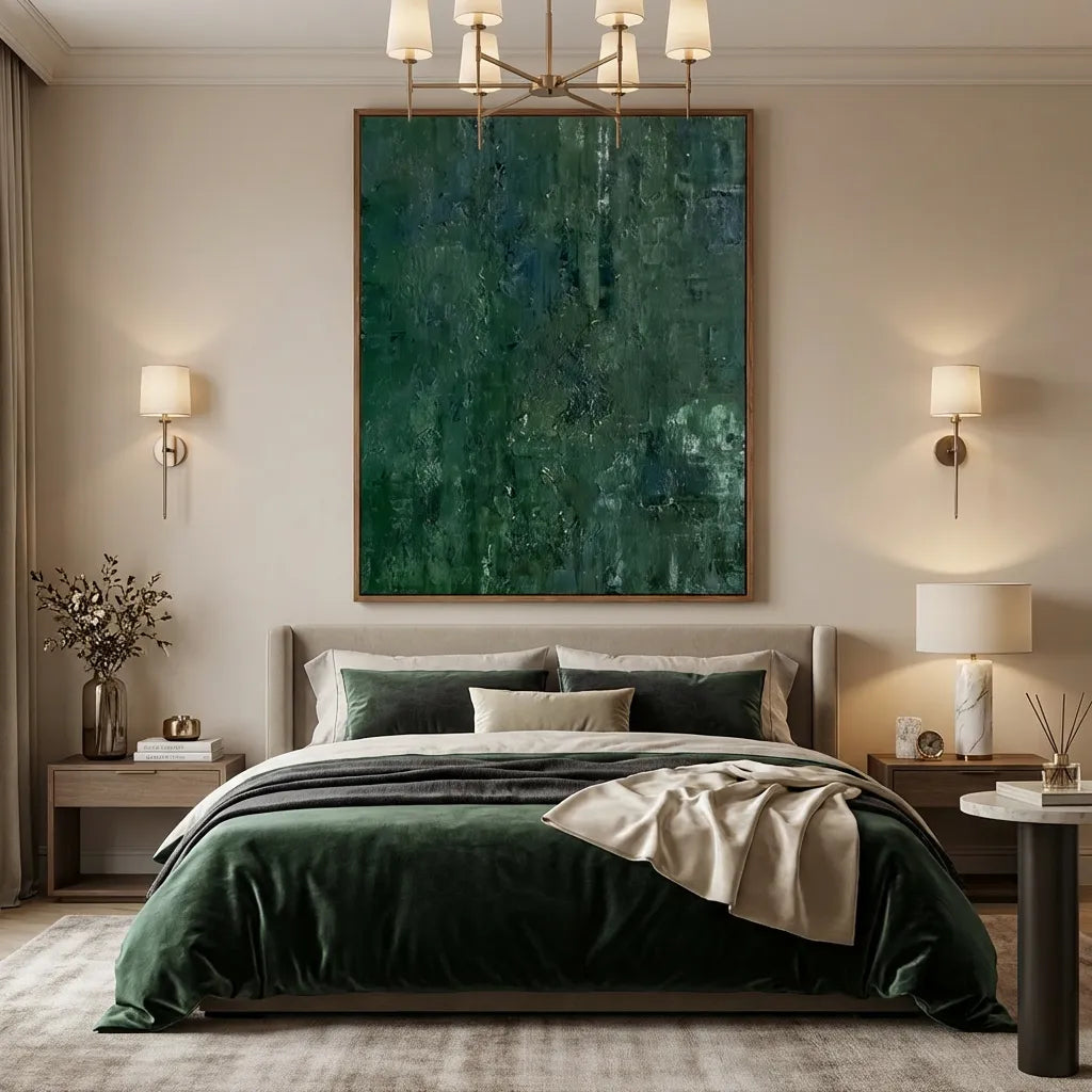 Deep Forest Texture Abstract Painting AP#0652