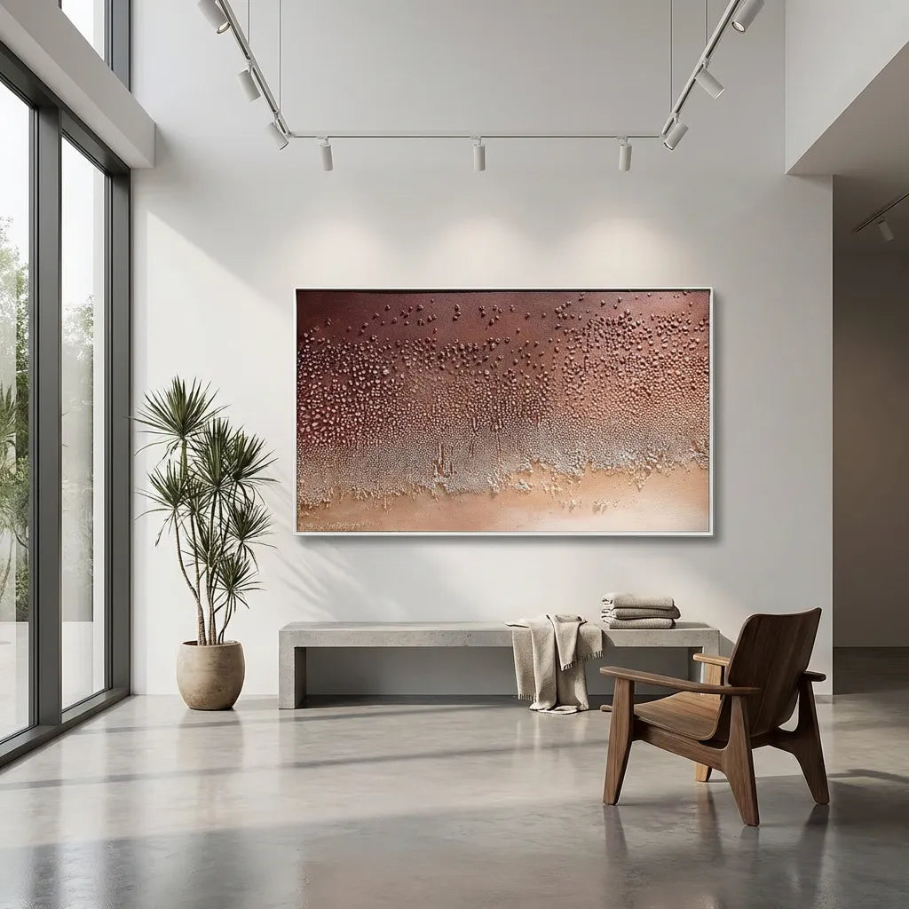Drifting Texture Abstract Canvas PM#3641