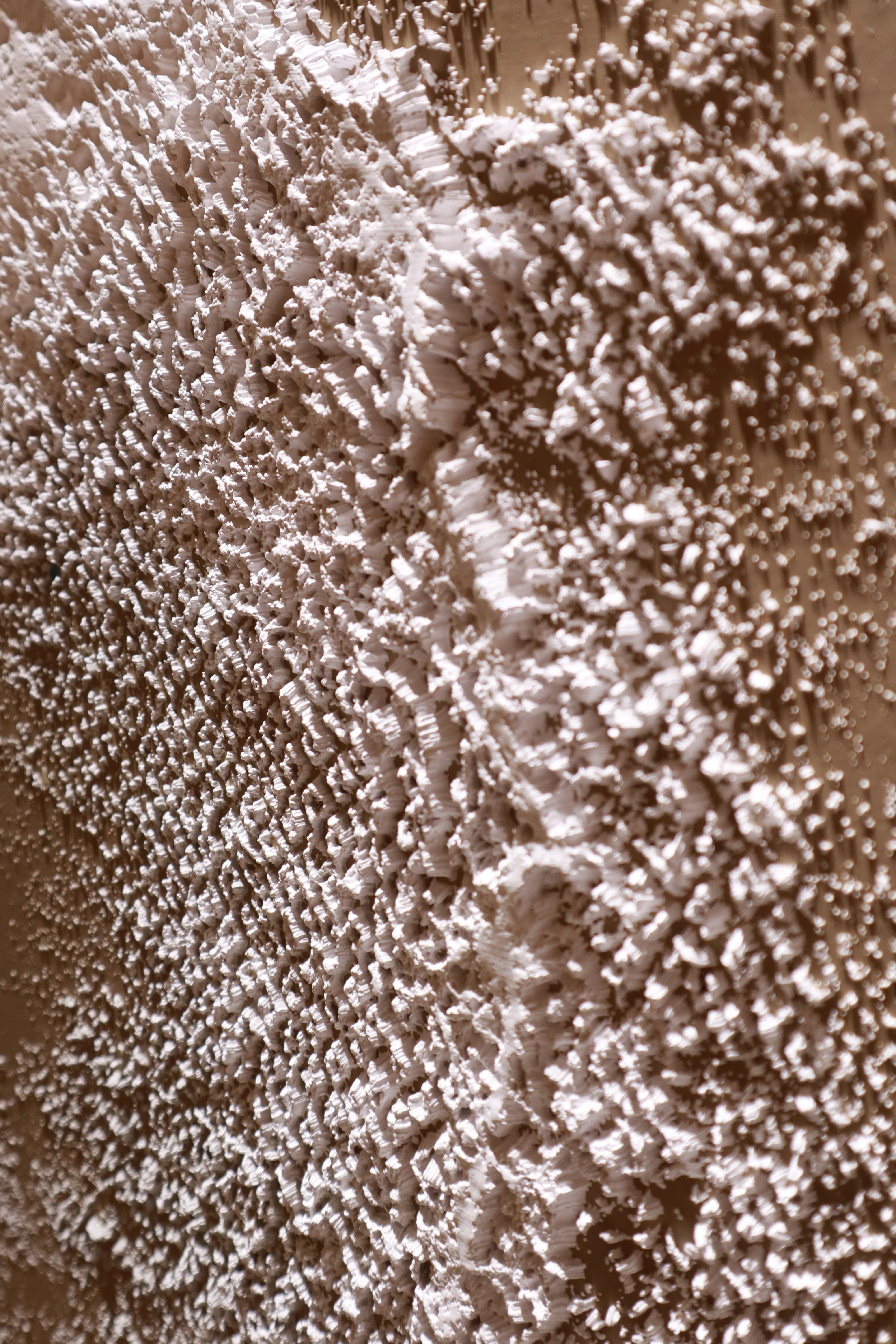 Warm Taupe Textured Abstract Art PM#3626