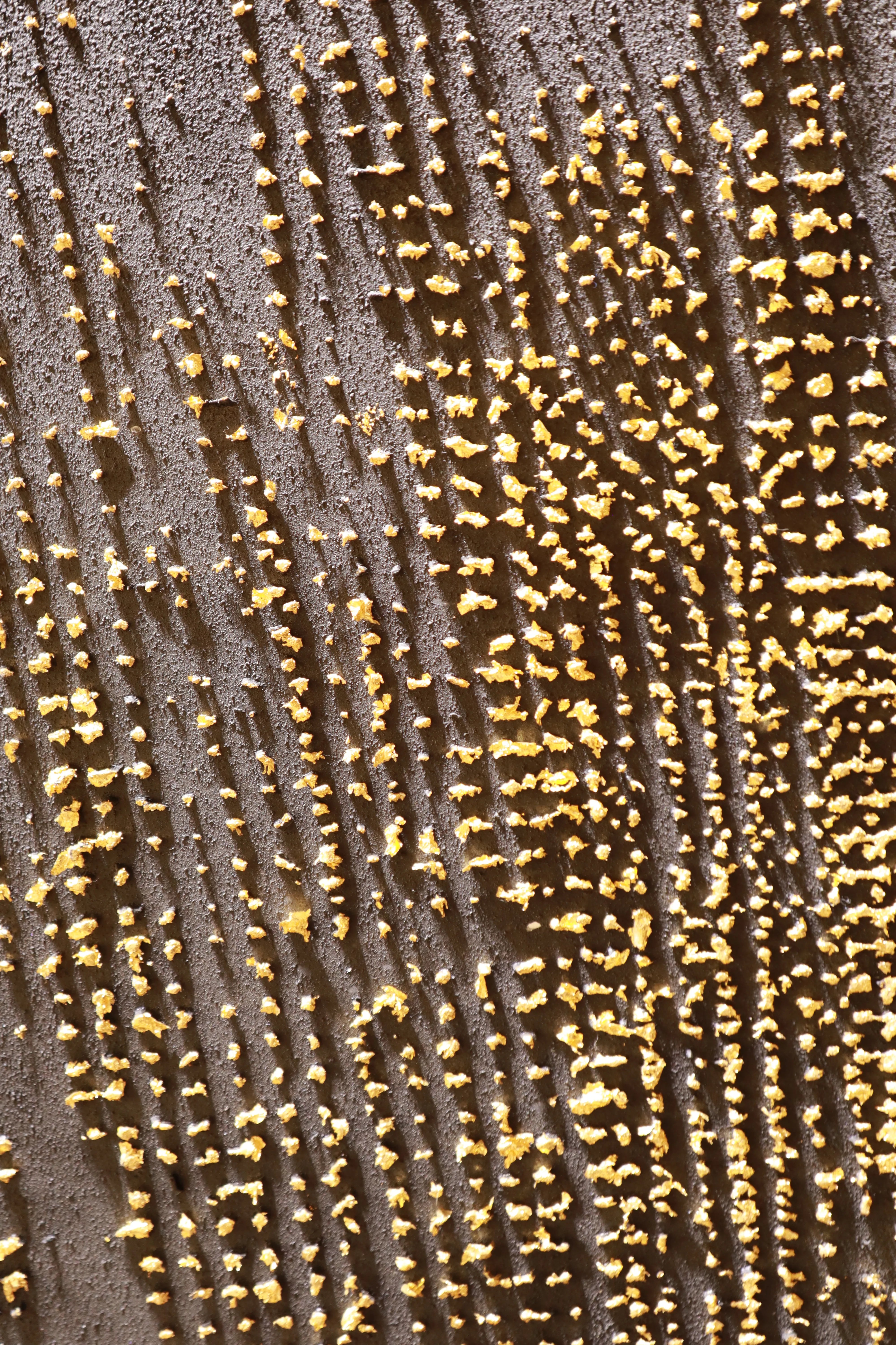 Gold Matrix Relief Print YY#1520