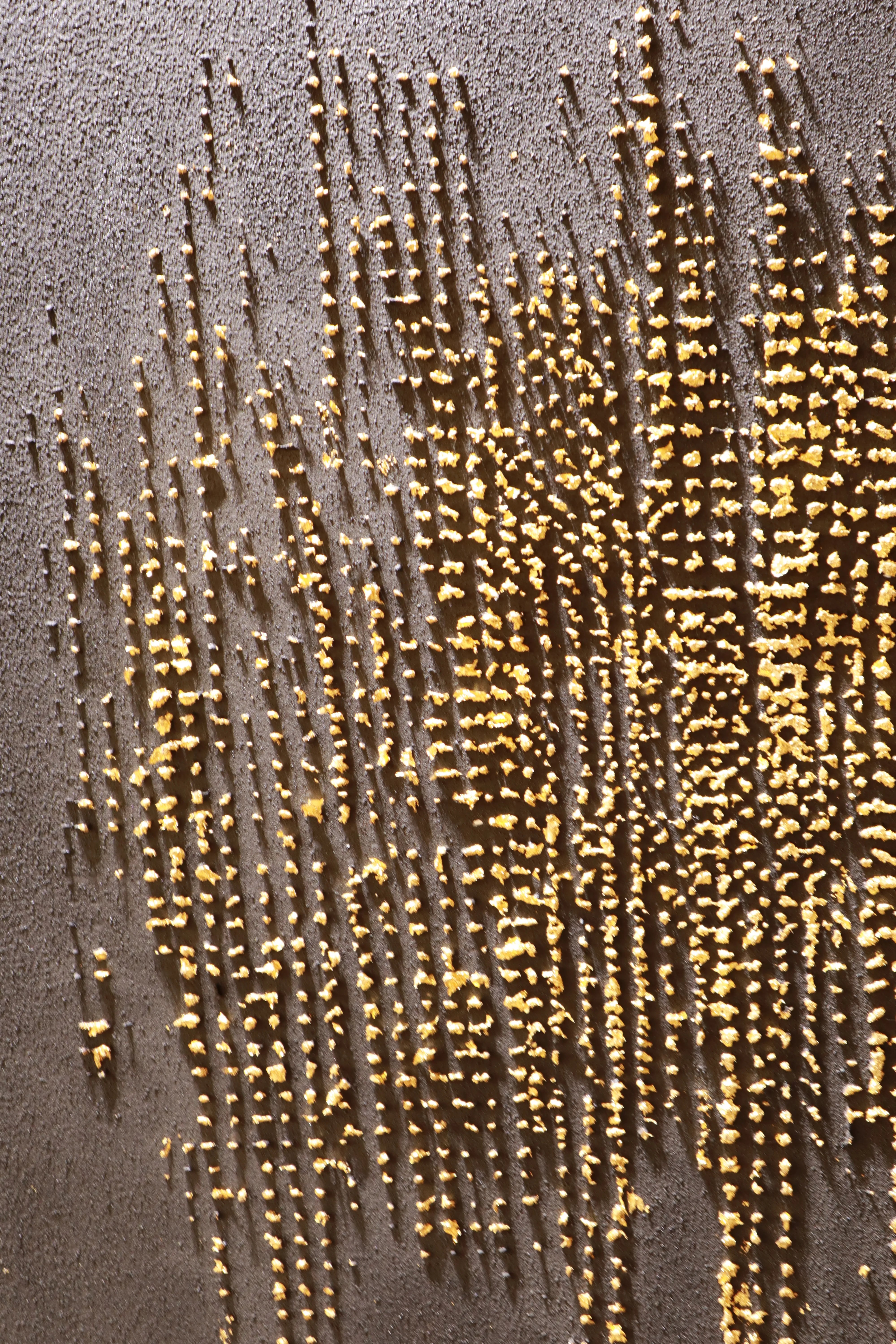 Gold Matrix Relief Print YY#1520