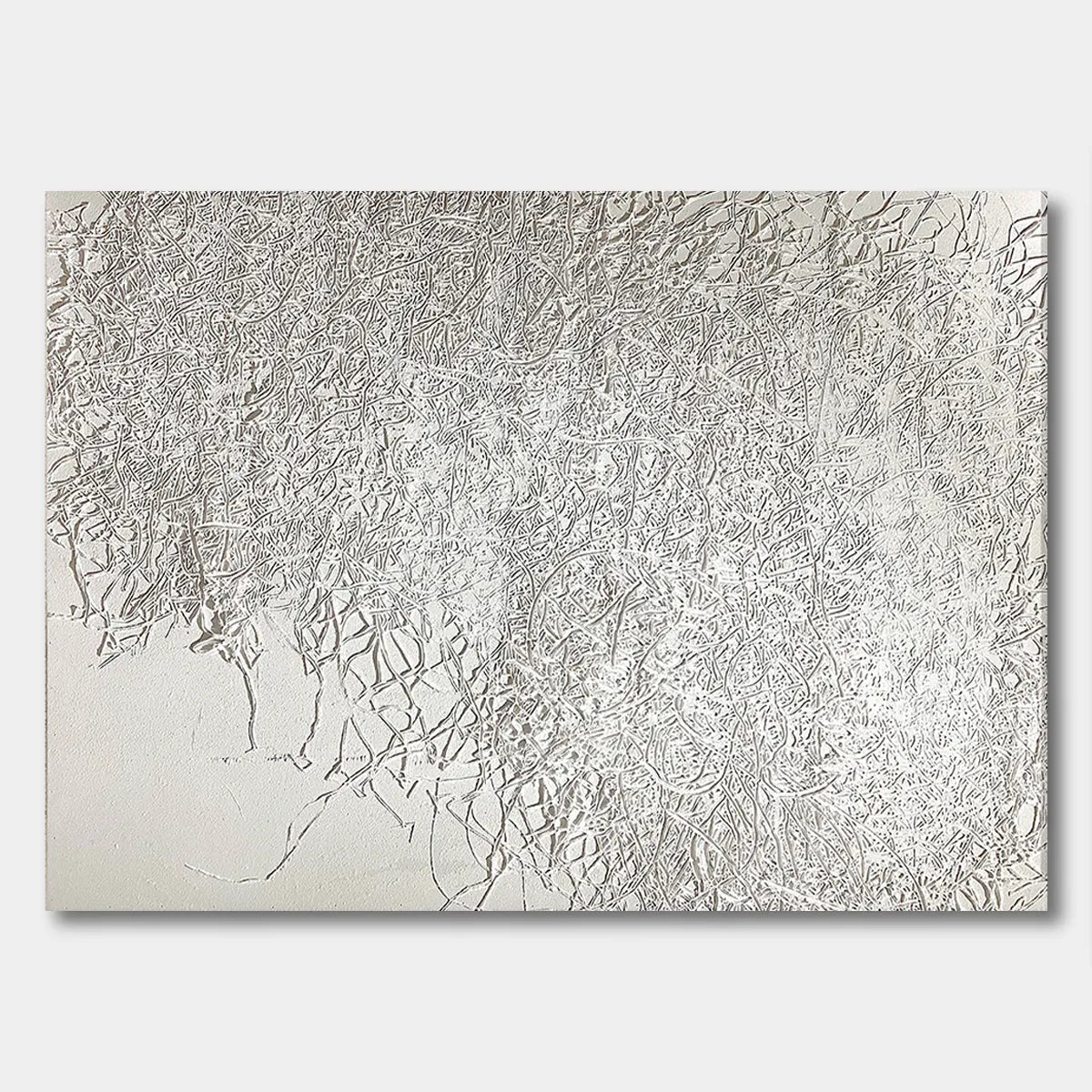 Ivory Etched Texture Abstract PM#3635