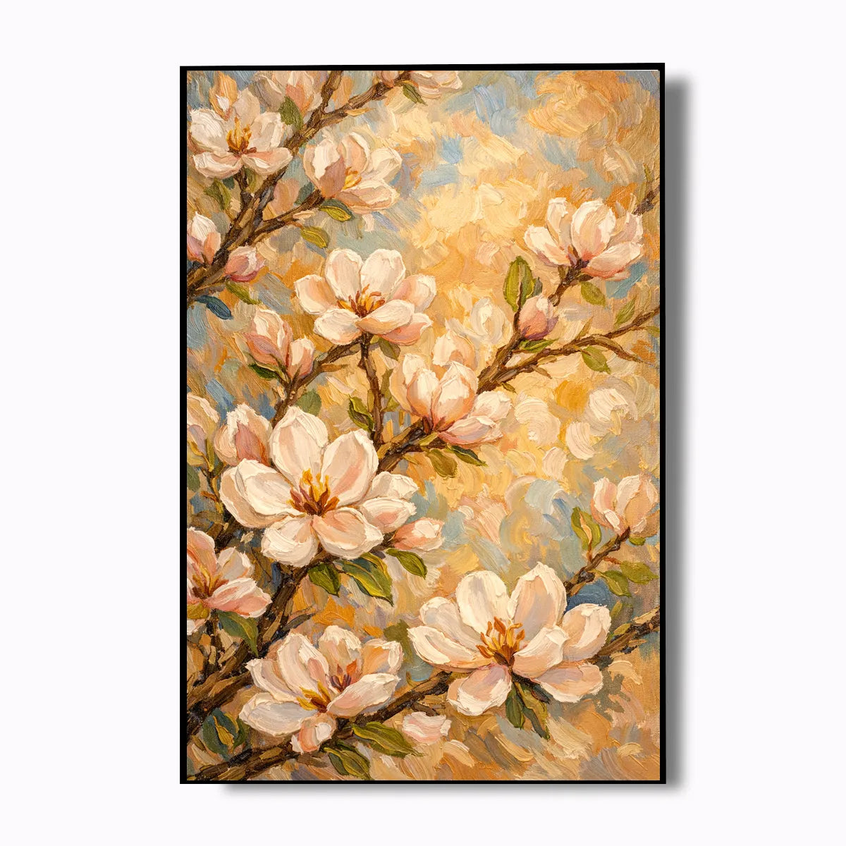 Magnolia Floral Painting AA#0208
