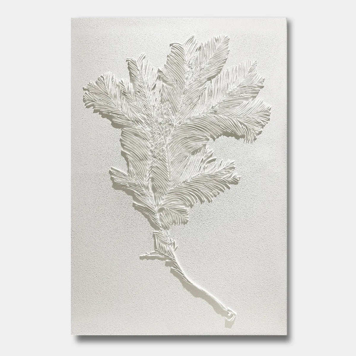 Minimalist Botanical Relief Canvas PM#3677