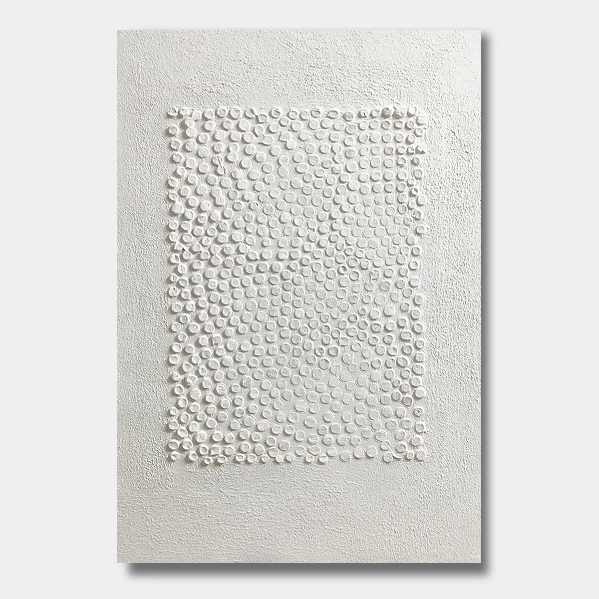 Minimalist Circle Relief Canvas PM#3647