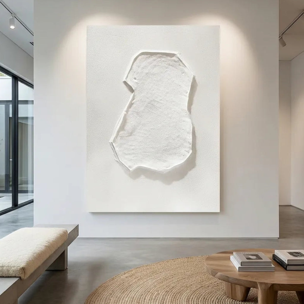 Minimalist Sculptural Relief Canvas PM#3662