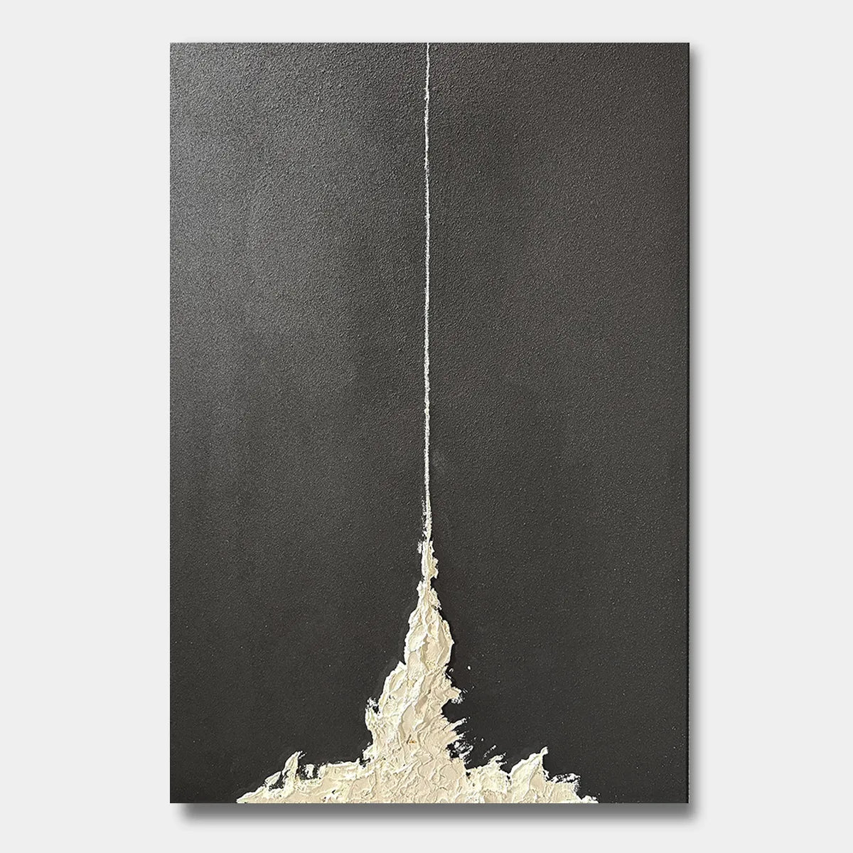 Minimalist Vertical Texture Abstract Painting PM#3114