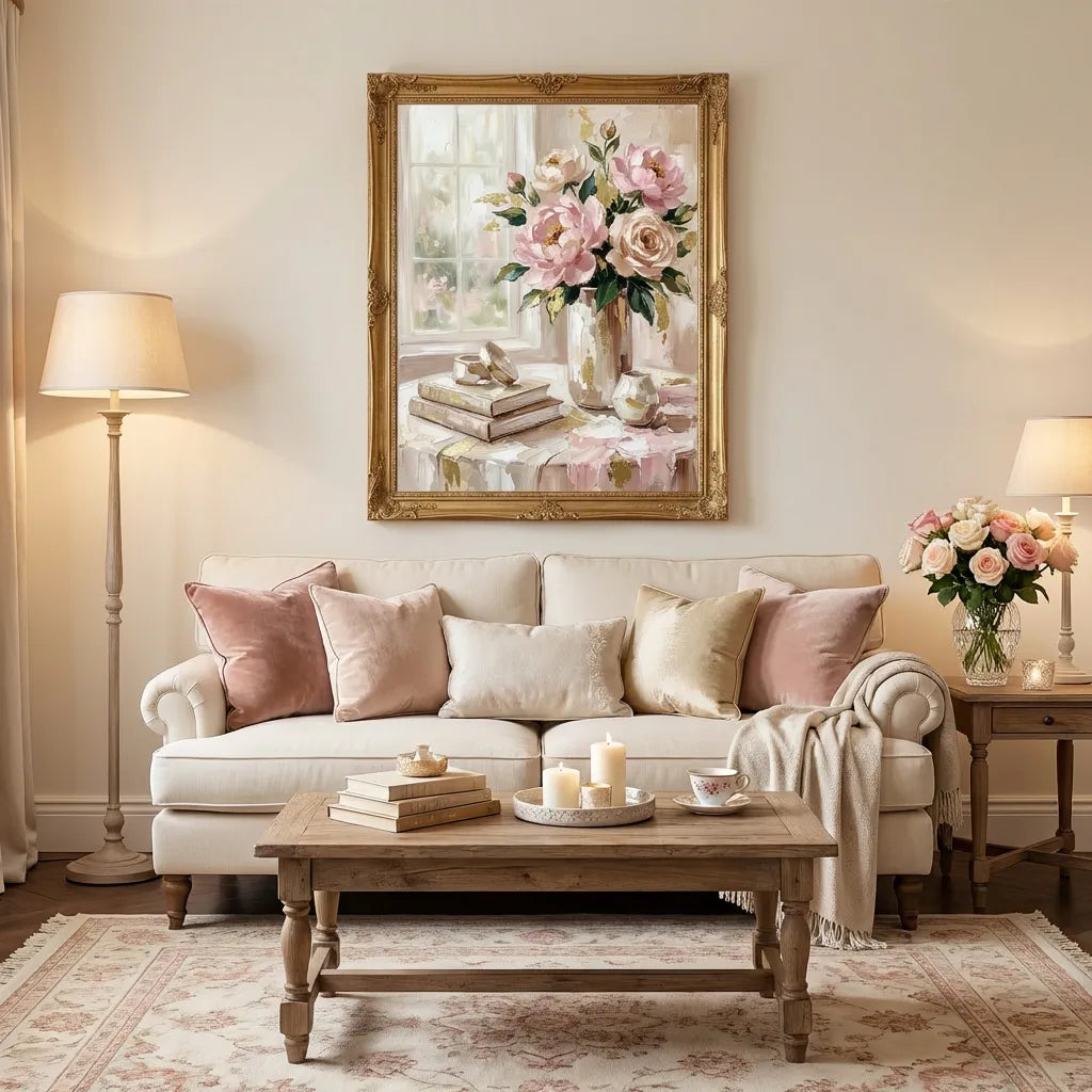 Rose Still Life Painting AA#0228