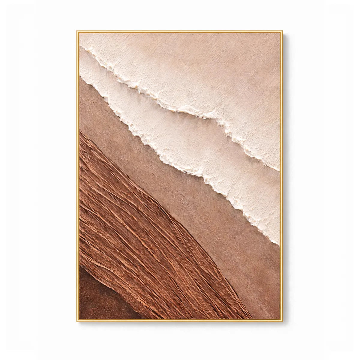 Sand-Stone Textured Abstract Painting AA#0277