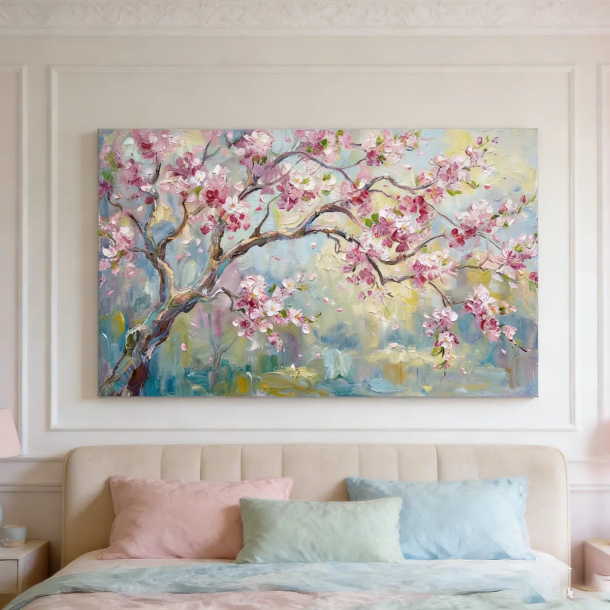 Spring Cherry Blossom Painting AA#0204