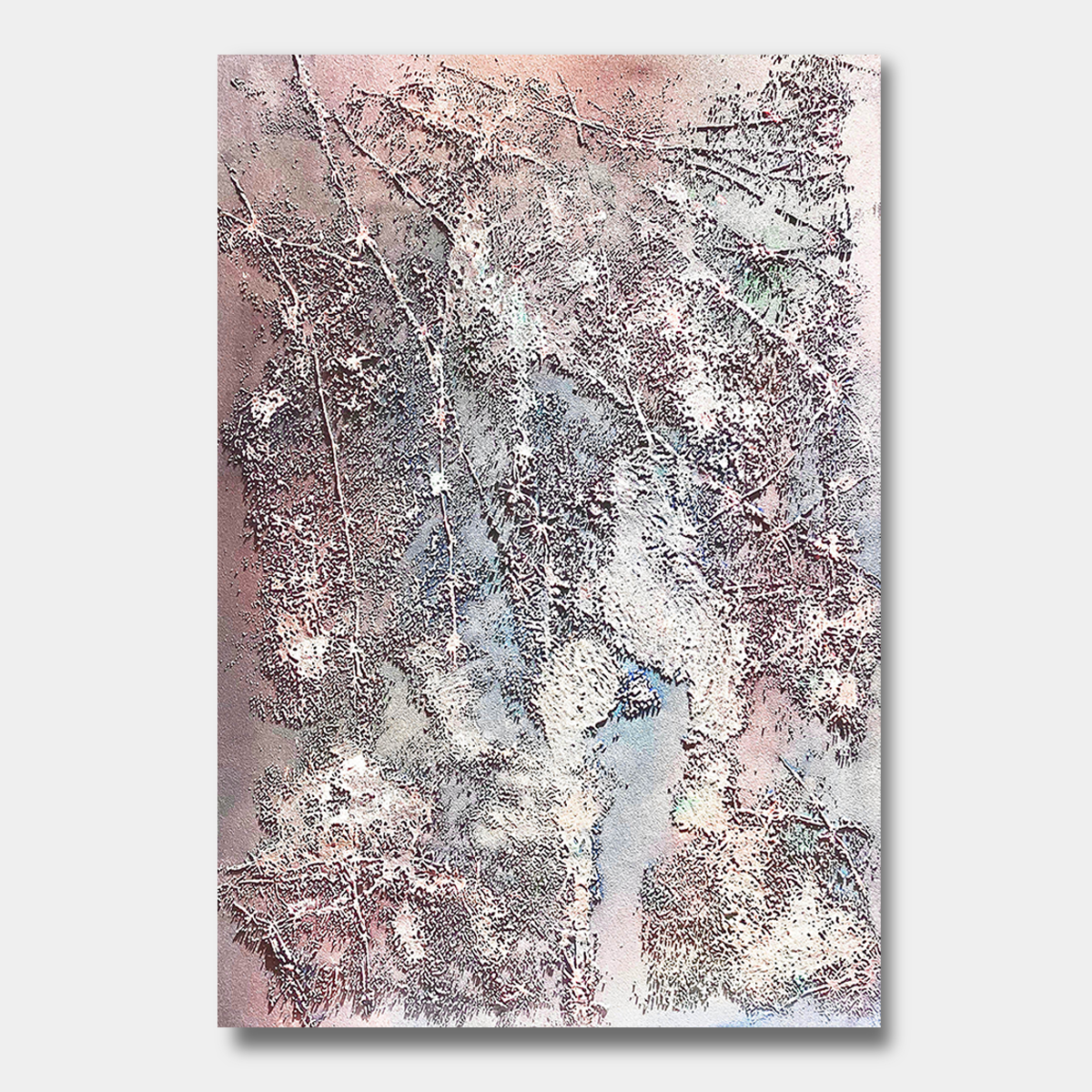 Textured Expressionist Canvas PM#3661