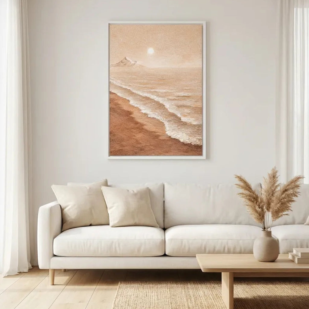 Warm Sand Coastal Painting AA#0271
