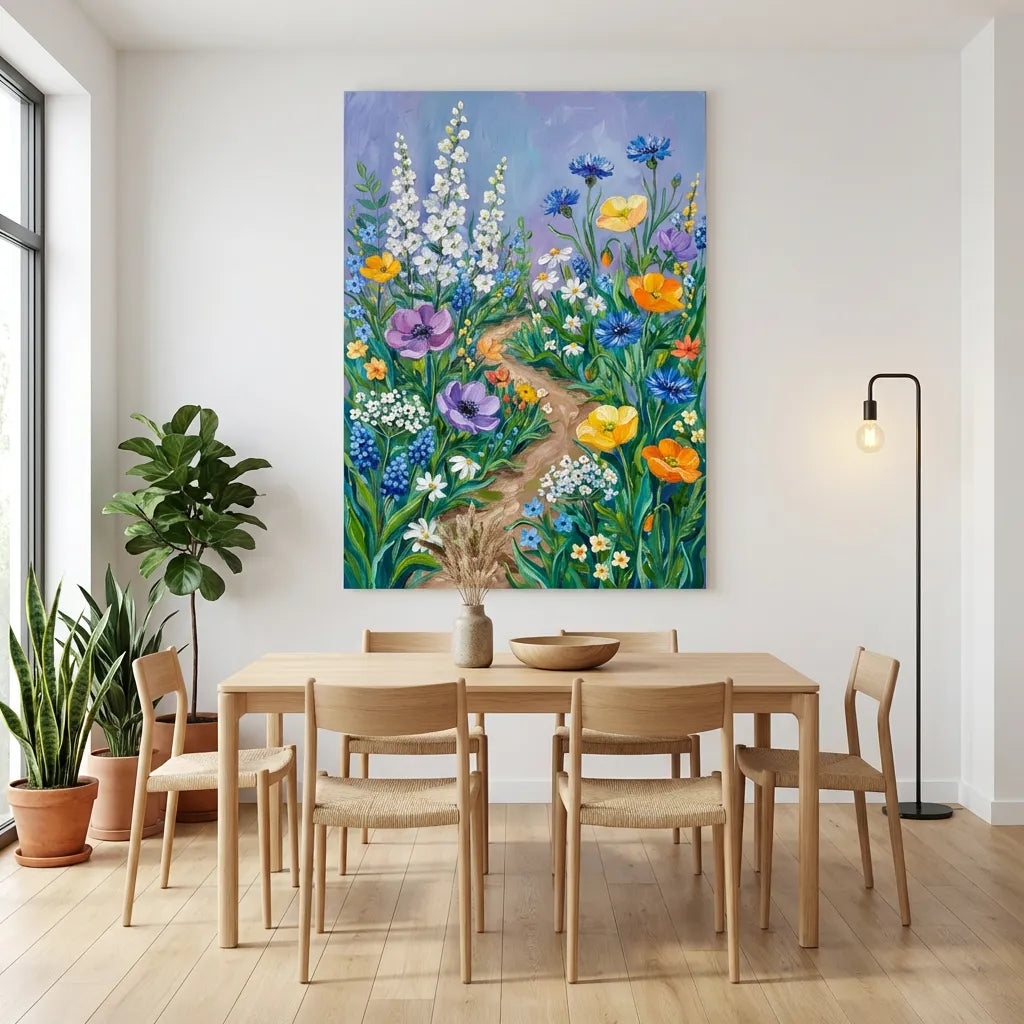 Wildflower Path Painting AA#0255